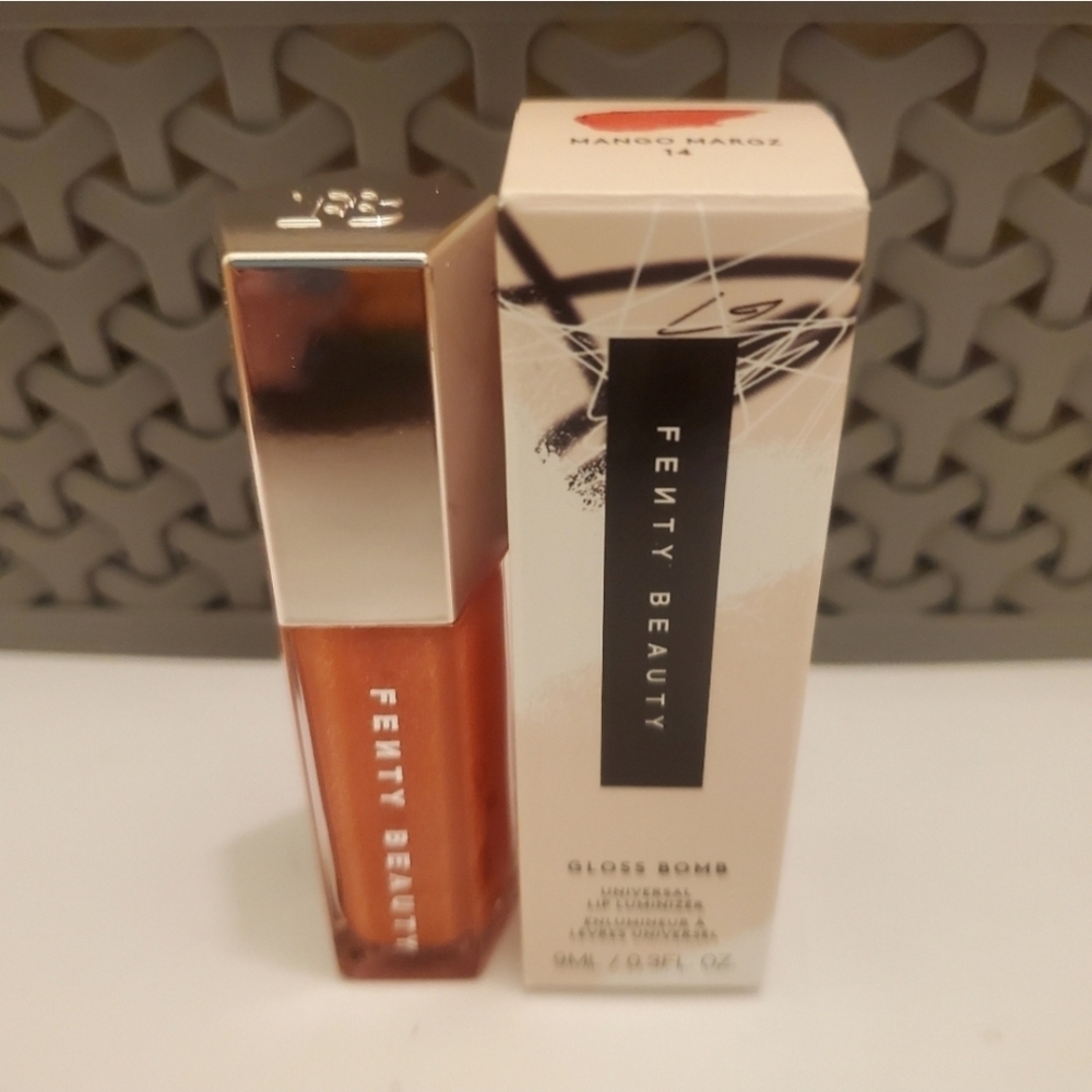 Fenty Beauty Gloss Bomb Universal Lip Luminizer 14 MANGO MARGZ. $ALE - Picture 2 of 4